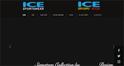 Desktop Screenshot of icesportswear.com