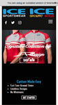 Mobile Screenshot of icesportswear.com